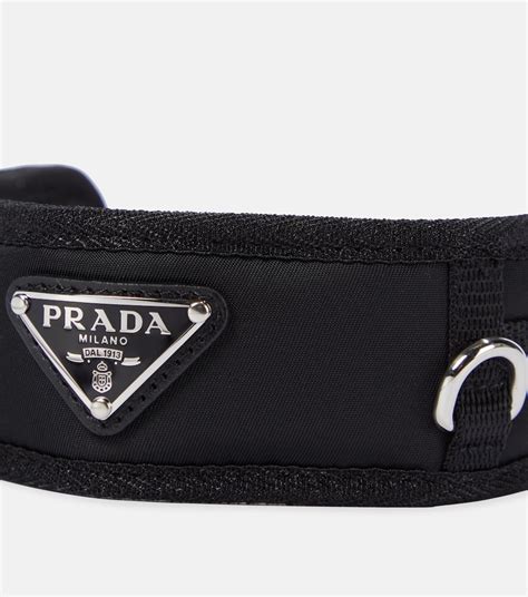 prada halsband hunde|Schwarz Hundehalsband Aus Re.